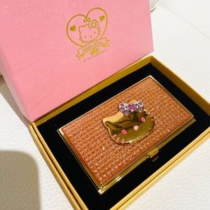 💕❤️Hellokitty Rose gold card case ❤️💕